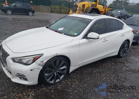 2017 Infiniti Q50 3.0T Premium from USA, damaged, VIN JN1EV7AR1HM840566